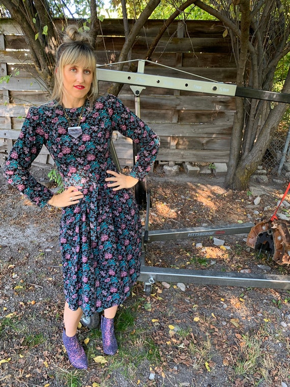 Vintage Corduroy Dress • Vintage Lanz Dress • 1970