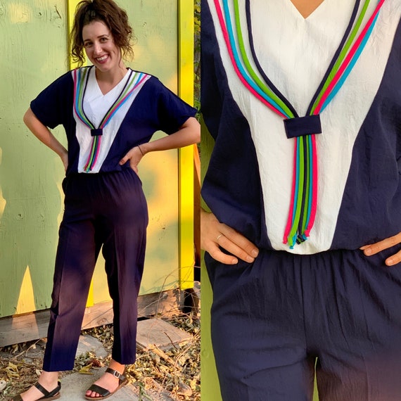 90’s Windbreaker Suit • Track Suit • 90’s Windbrea