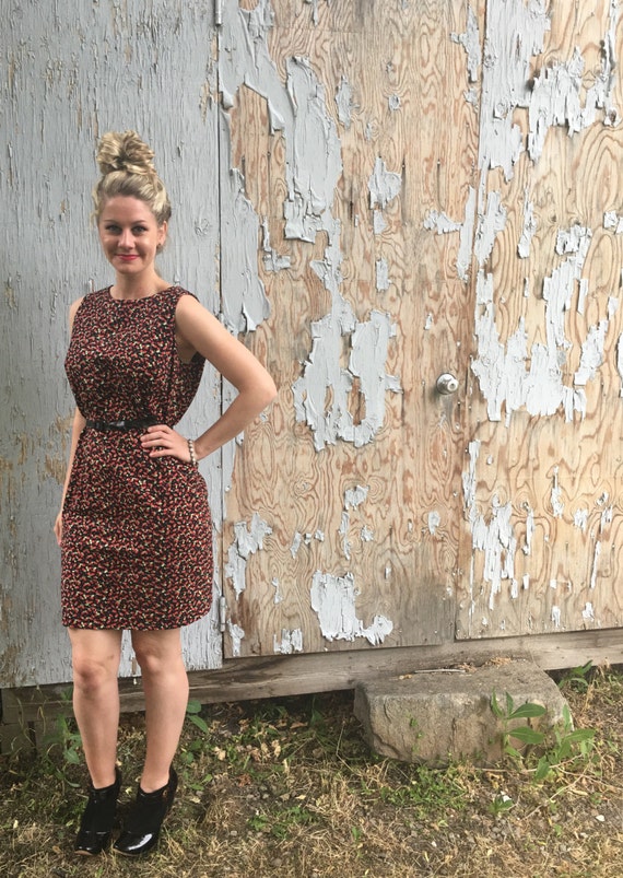 Vintage strawberry Dress • Strawberry Summer dress