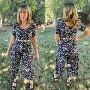 Flower romper pants 2025