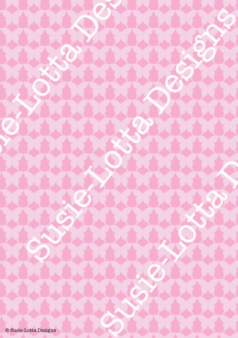 Butterfly Party Theme A4 Wrapping Paper Printable PDF DIY - Etsy