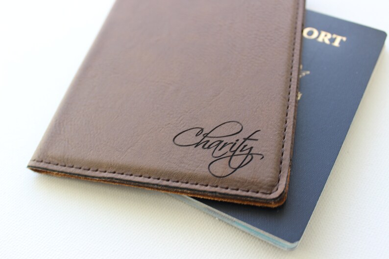 Personalized Passport Wallet Passport Holder Gift for Etsy