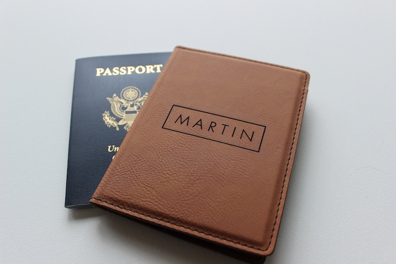 Personalized Passport Wallet Passport Holder Gift for Etsy