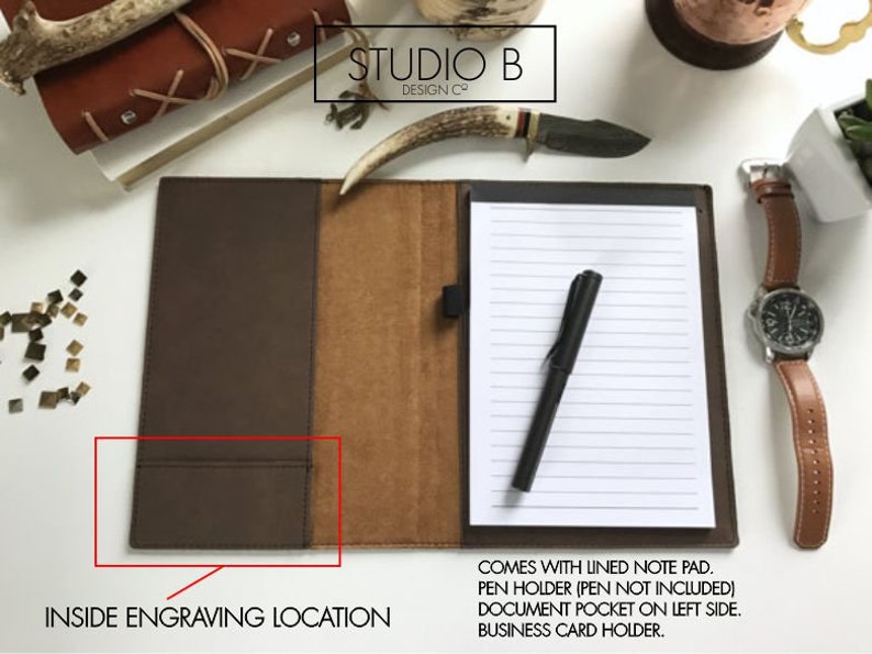 Personalized Leather Journal Corporate Gift Husband Gift Etsy