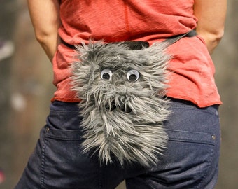 Crimp Chimps Original Moustachio Chalk Bag