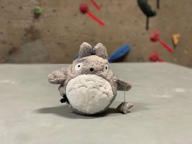 Crimp Chimps Totoro Stuffed Animal Chalk Bag Etsy