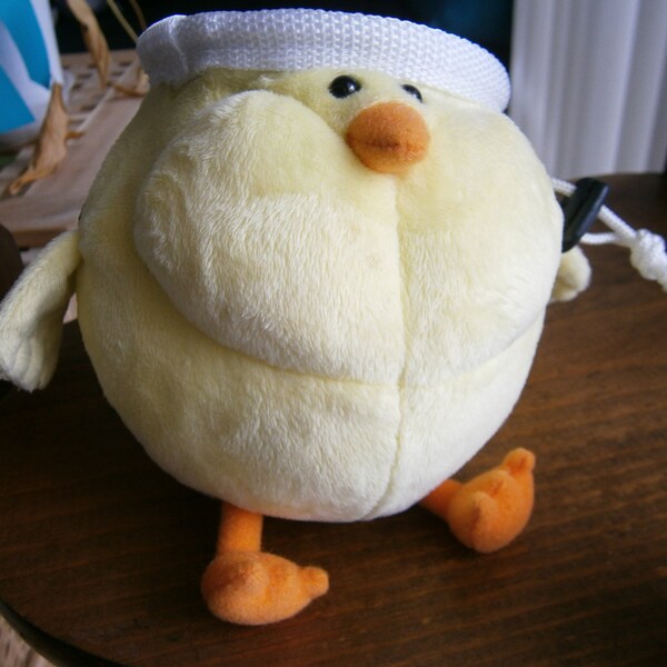 Crimp Chimps Chick Stuffed Animal Chalk Bag