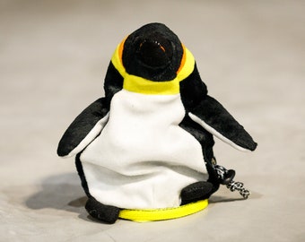 Crimp Chimps Penguin Stuffed Animal Chalk Bag