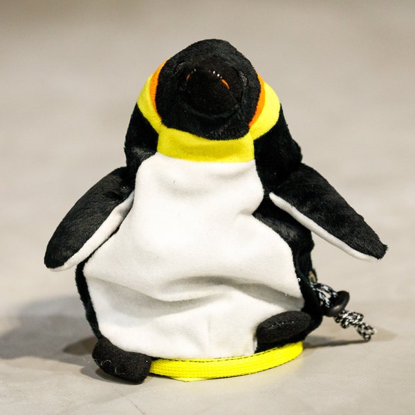 Crimp Chimps Penguin Stuffed Animal Chalk Bag