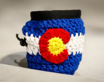 Crimp Chimps Original Colorado State Flag Chalk Bag