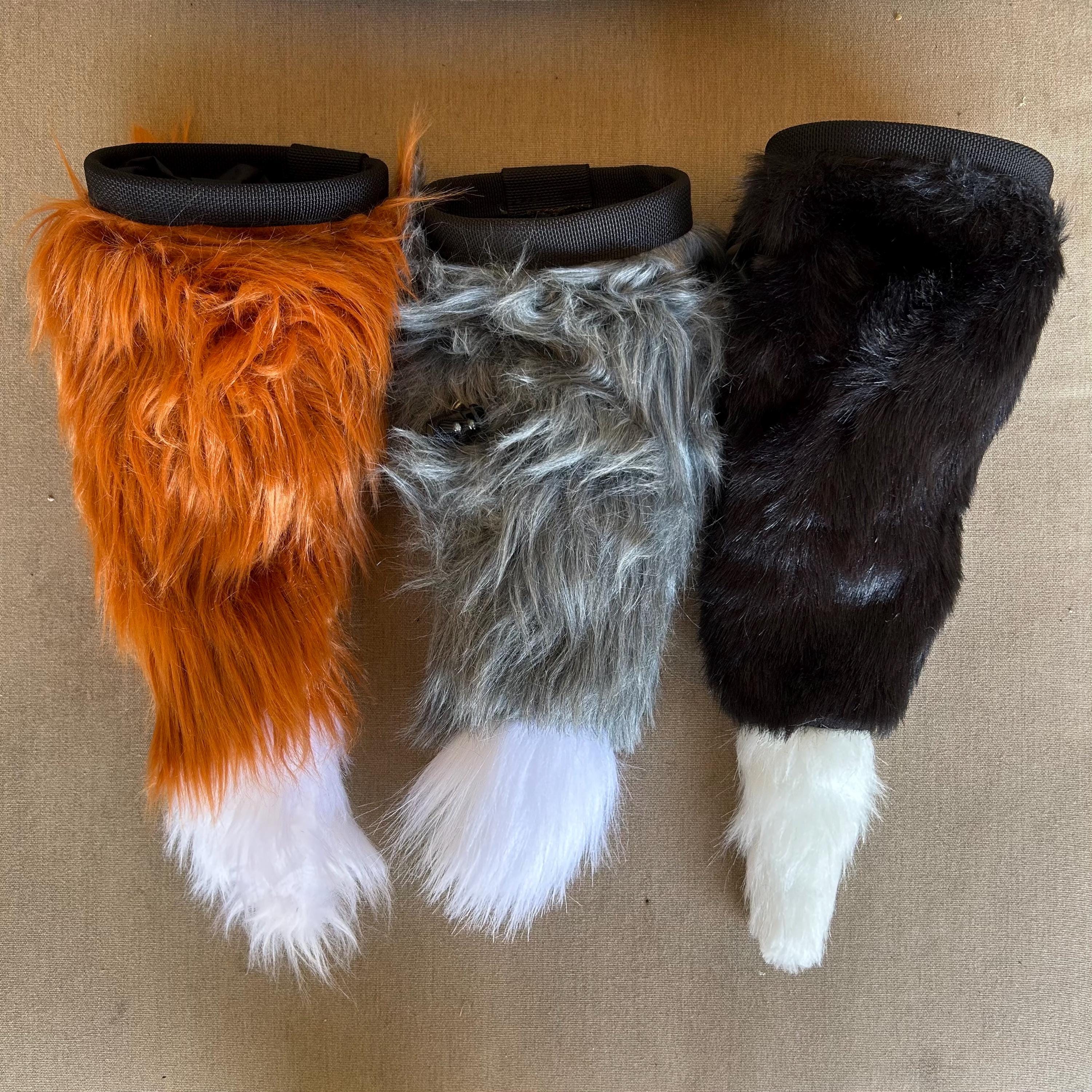 Crimp Chimps Original Fox Tail Chalk Bag - Etsy