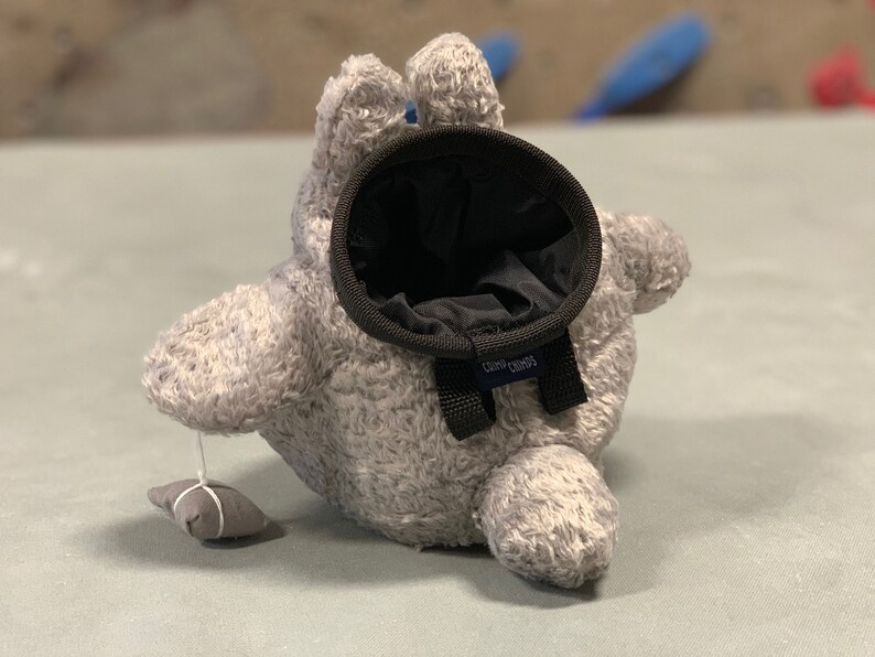 Crimp Chimps Totoro Stuffed Animal Chalk Bag Etsy