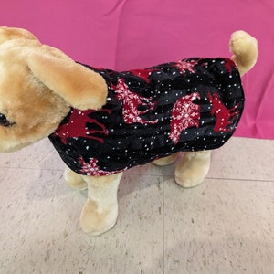 Small Dog Coat - Lined! Washable! Reversible!