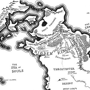 Kaart in fantasiestijl voor je roman of campagne