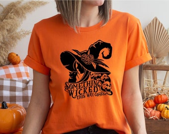 Something Wicked Halloween Shirt, Halloween Witch Shirt, Bad Witch Club Halloween