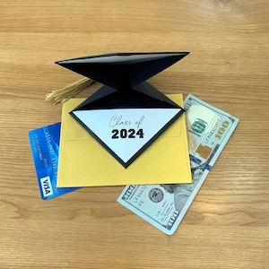 Cartão de formatura 2025, porta-cartão de dinheiro de formatura, porta-cartão de presente, envelope de dinheiro, carteira de dinheiro, presente de dinheiro de formatura