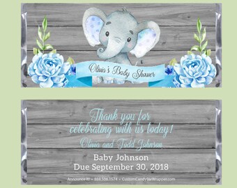 Baby Shower Favors Elephant Etsy