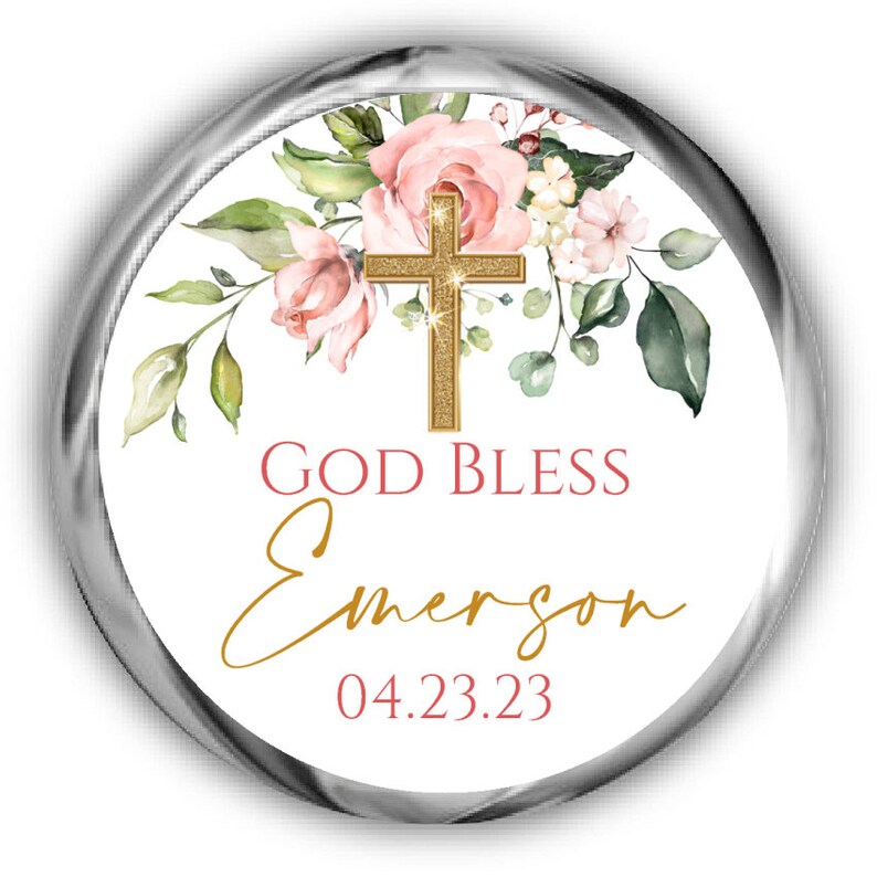 Blush God Bless Stickers