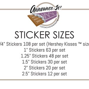 Sticker Sizes