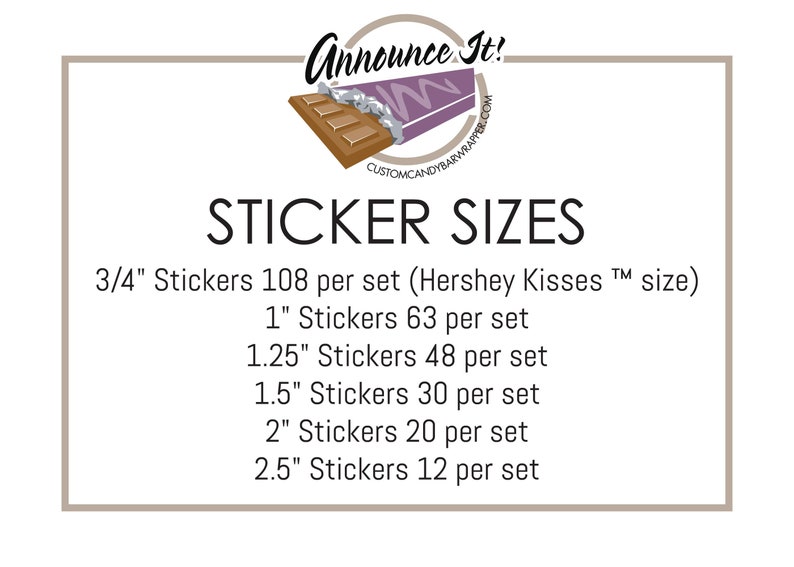 Sticker Sizes