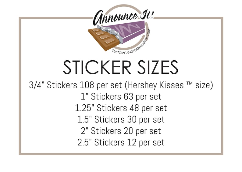 Sticker Sizes