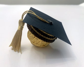 Ferrero Rocher Graduation Cap Favors, Graduation Favors