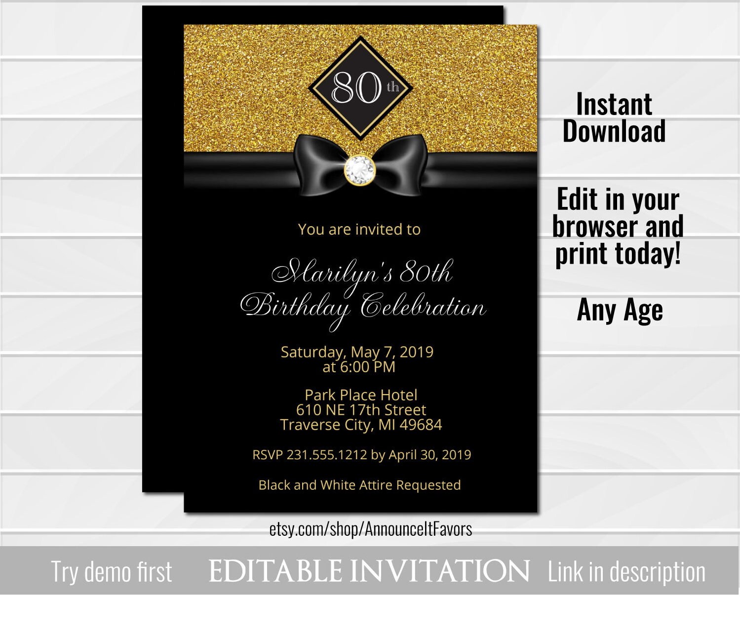 formal invitation designs