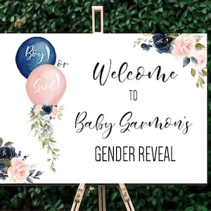 Boy or Girl Gender Prediction Sign