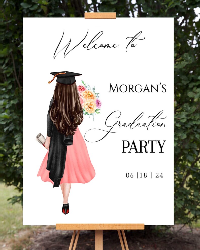 Graduation Welcome Sign Template