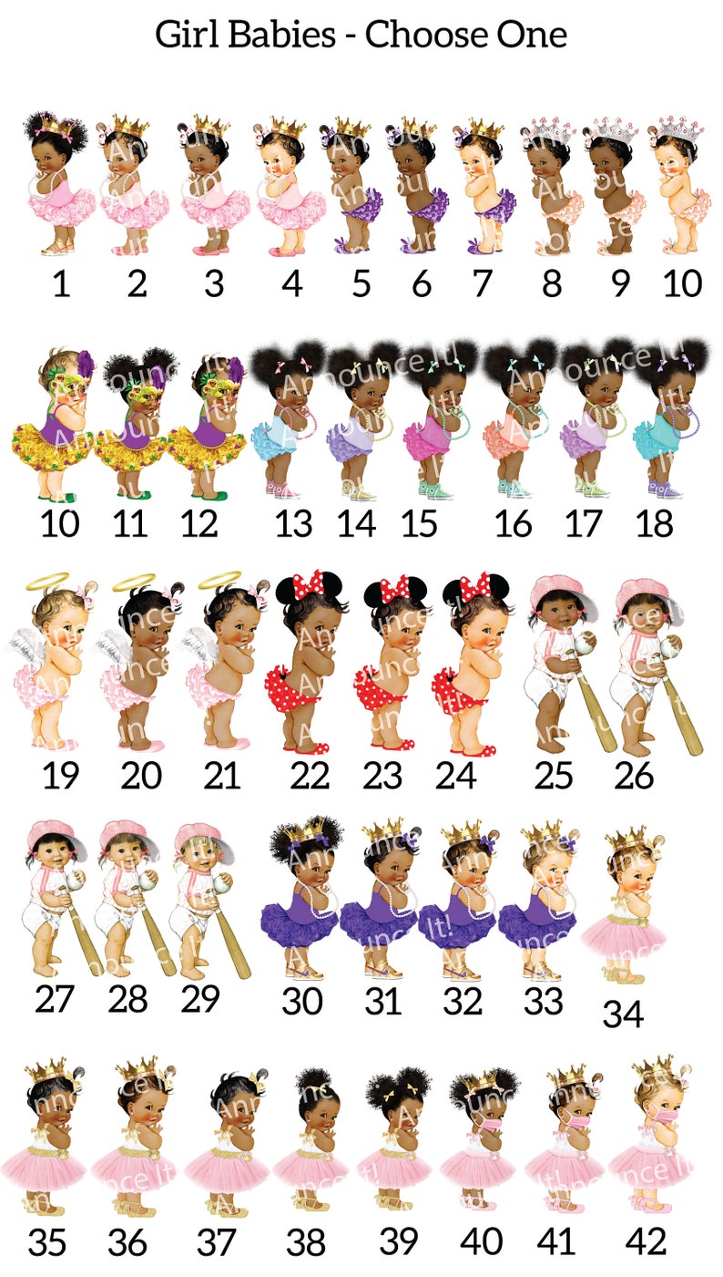Choose a baby Girl