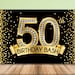 50th Birthday Favor Tags 50th Birthday Thank You Tags - Etsy