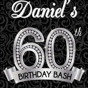 Matching 60th Birthday Welcome Sign