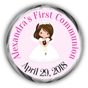 Matching First Communion Stickers