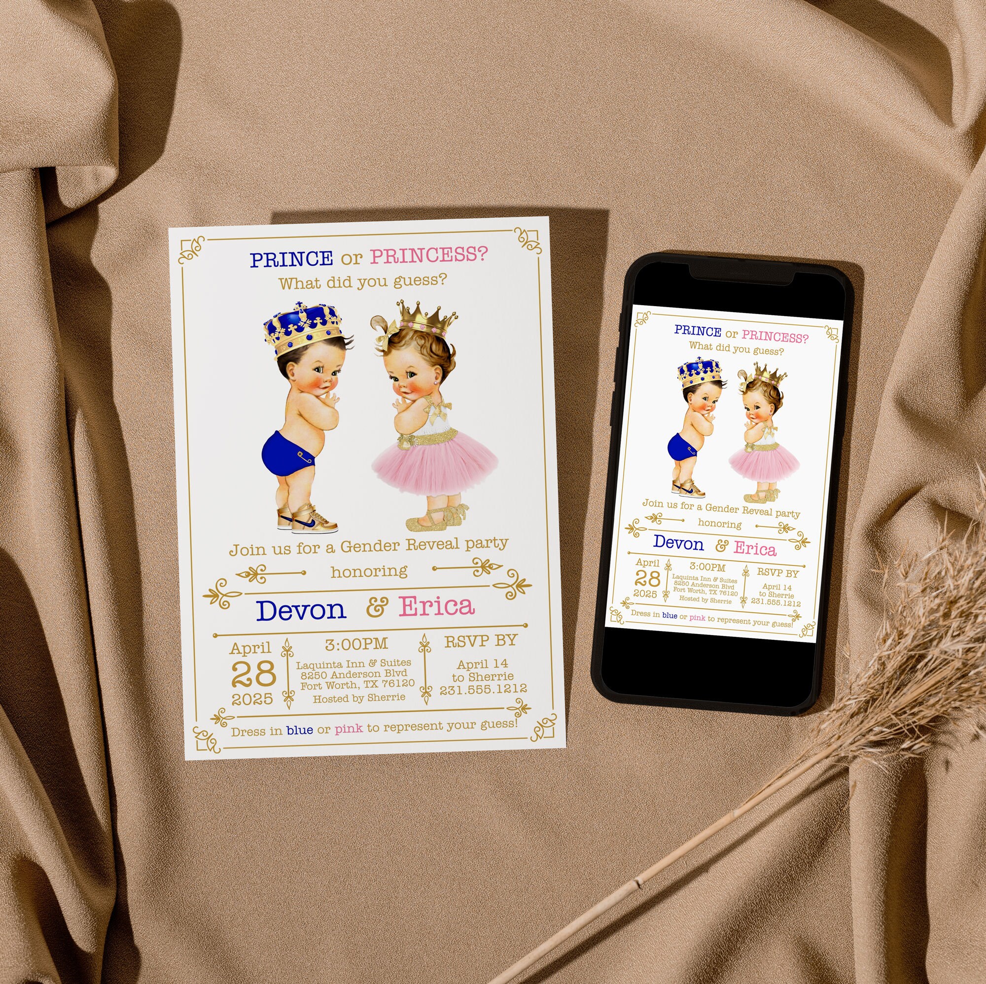 Prince Or Princess Baby Shower What's Your Guess? T Shirt Prince Or Princess Baby Shower What's Your Guess? T Shirt