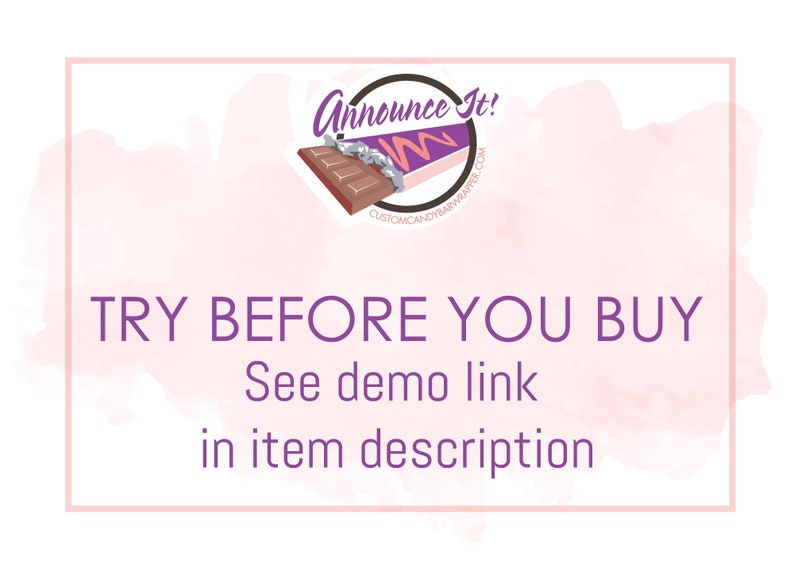 Try Before You Buy, Link in Item Description