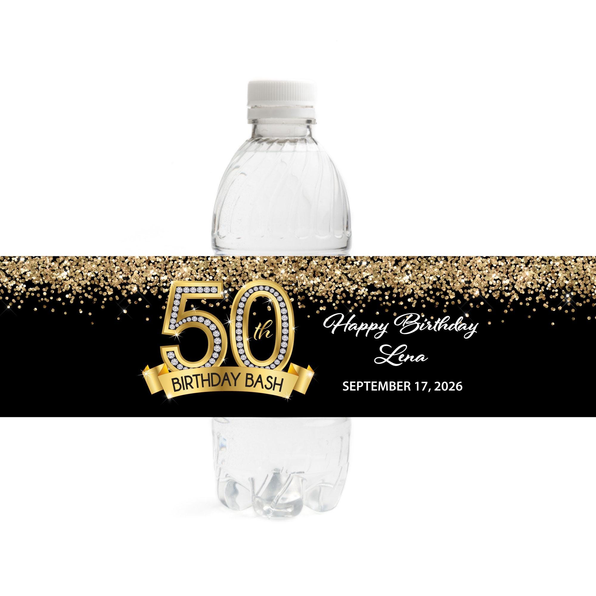 8oz BLACK 1965 Happy 50 Flask 8oz BLACK 1965 Happy 50 Flask