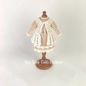Hitty Doll Dress and Waistcoat