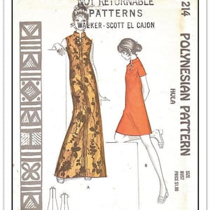 Polynesian Pattern 214 Hula Size:12