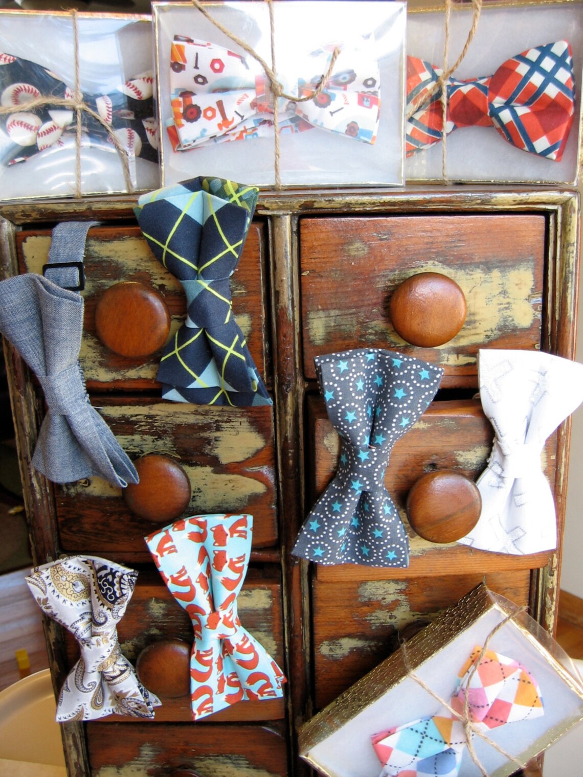 Easter Bow Tie Grey Plaid Bow Tie Childrens Grey Plaid Bow Tie Etsy