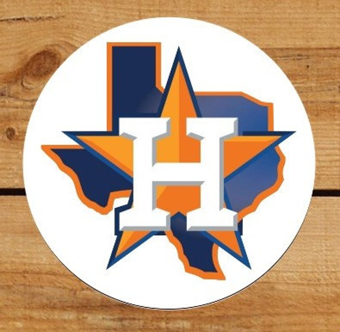 Houston Astros home Wood Decor Sign Houston Etsy