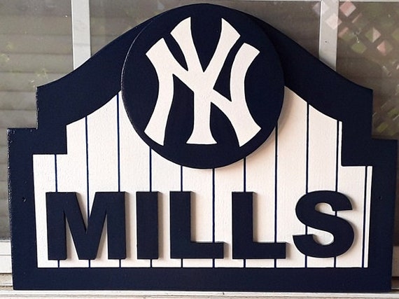 New York Yankees  "Name" Sign Custom Wood Decor | New York Yankees Gifts | New York Yankees Birthday / Housewarming Gifts  (FREE SHIPPING)
