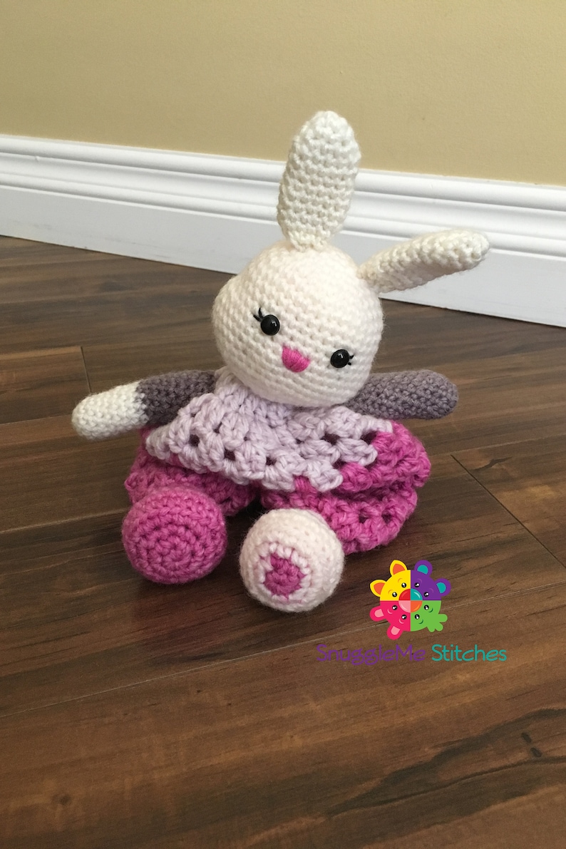 Ellie the Ragdoll Bunny a PDF Crochet Pattern Etsy