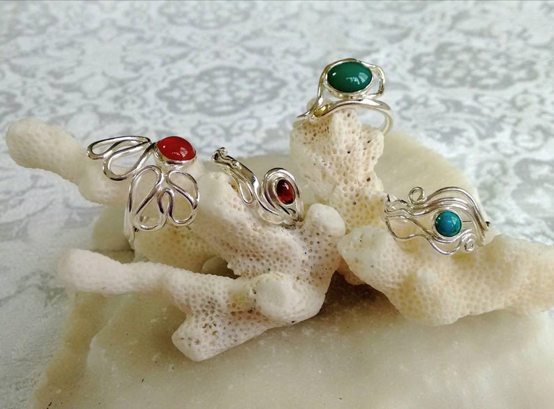 nature inspired ring. Carnelian Ring Sterling Silver Statement Ring One of a Kind Flower Shape ring