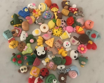 Small Resin Trinkets: I Spy Sensory Bin Toys, No Duplicates