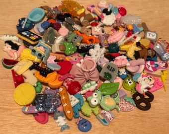 Qty 100- Trinkets for I Spy Bags and Bottles, sensory bins, teaching, education, games, tiny toys- No Duplicates