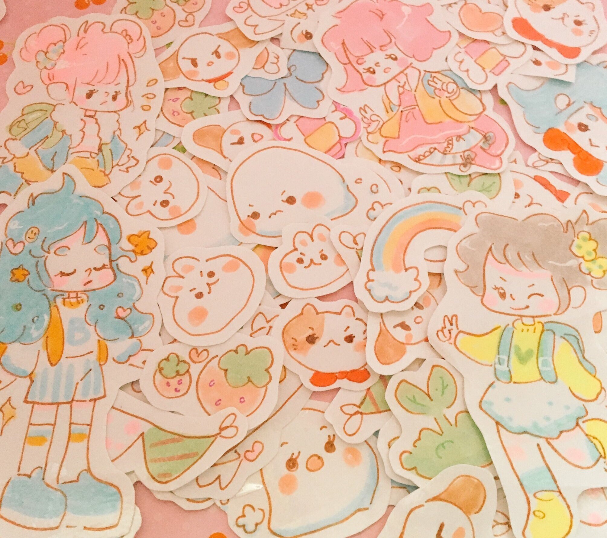 Original Sticker Flakes Etsy