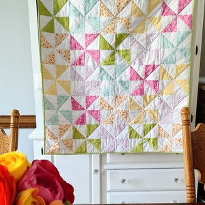 Baby Pinwheel Quilt Pattern/PDF Quilt Pattern