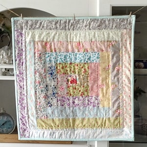 Doll Quilt Pattern/PDF Quilt Pattern/Scrap Quilt Pattern