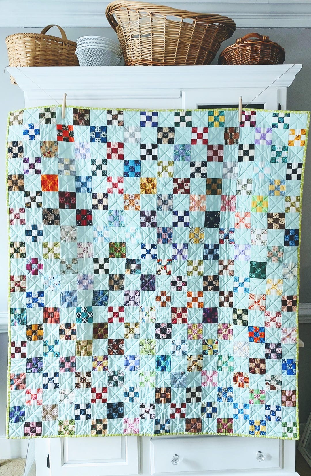 Tiny Nine Patch Quilt Pattern/pdf Quilt Pattern - Etsy