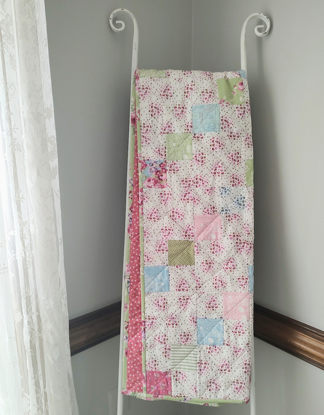 Anne of Green Gables Quilt/child Size Quilt/pink Quilt Etsy